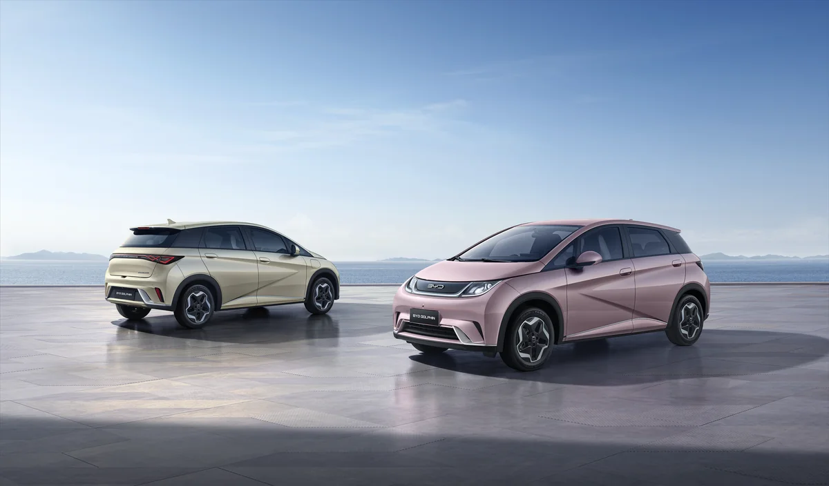 BYD Dolphin — Hatchback điện tổng quan ngoại thất